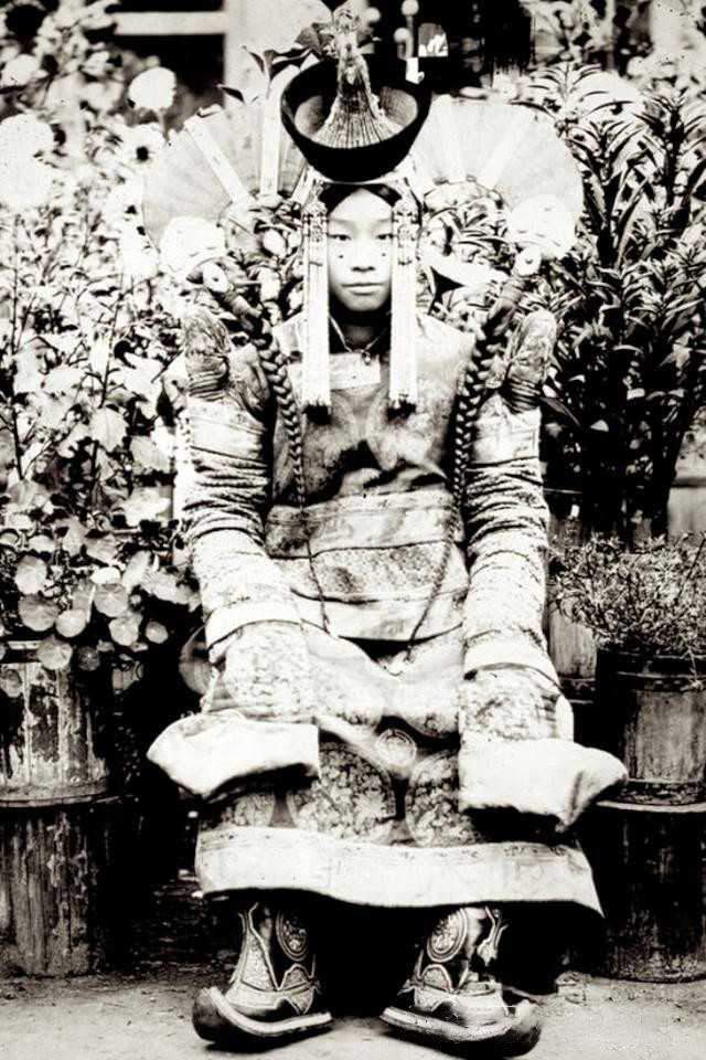 蒙古族部落旧影